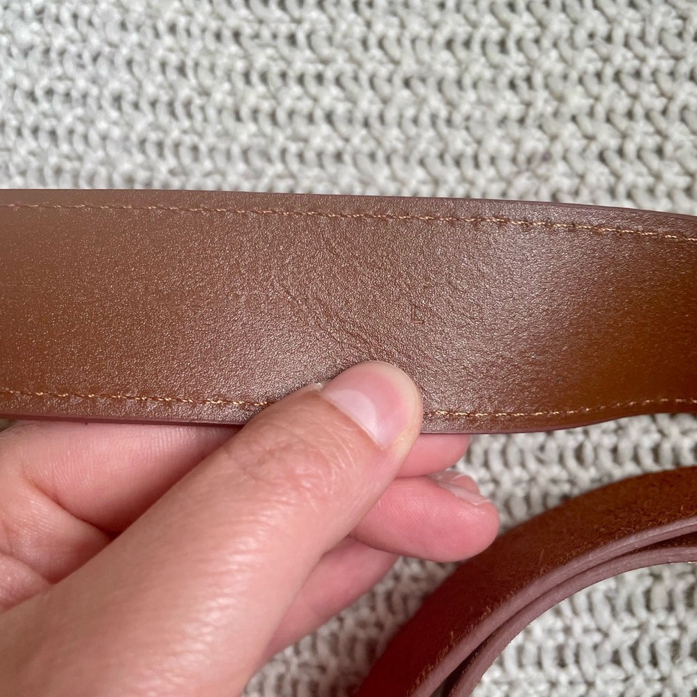 Banana Republic Women's Real Cow Leather Belt, Size Large - Picture 8 of 12